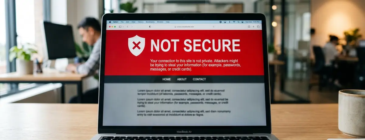 Web Sitenizde 'Güvenli Değil' Uyarısı mı Var? 2026’da SSL ve Güvenlik Eksiklerinin Satışlara ve SEO’ya Etkisi