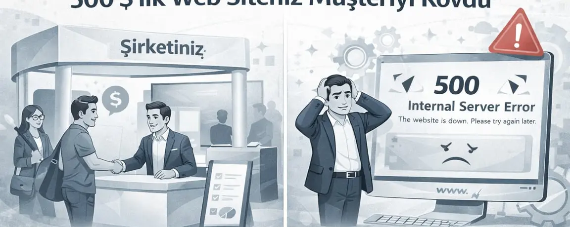 50.000 $'lık Fuar Standınız Müşteriyi Çekti, 500 $'lık Web Siteniz Müşteriyi Kovdu
